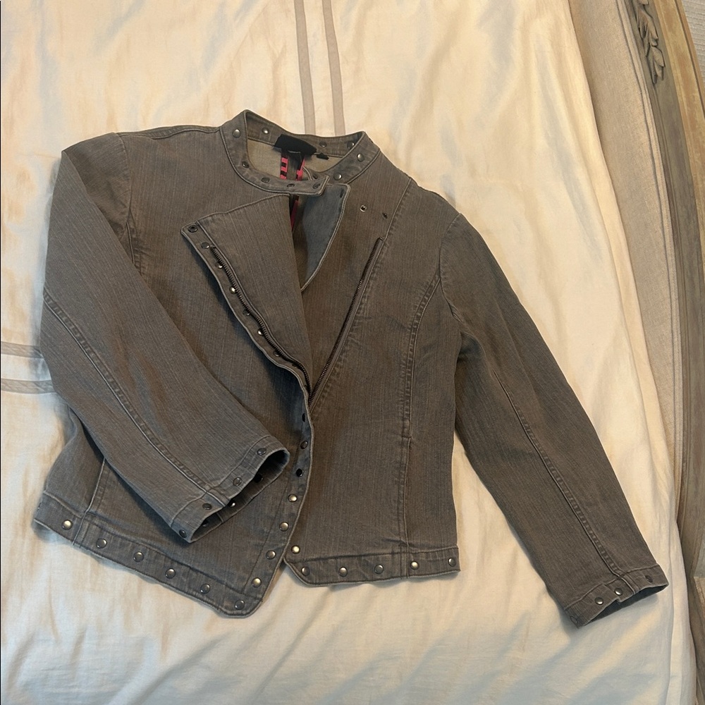 Alexander McQueen Studded Denim Jacket